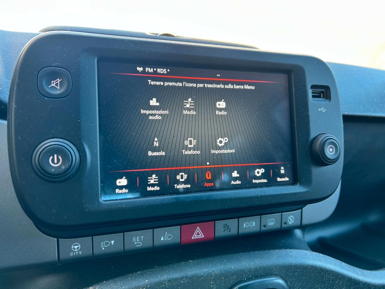 Fiat Panda Cross 1.2 B/GPL - 2022 Incidentata