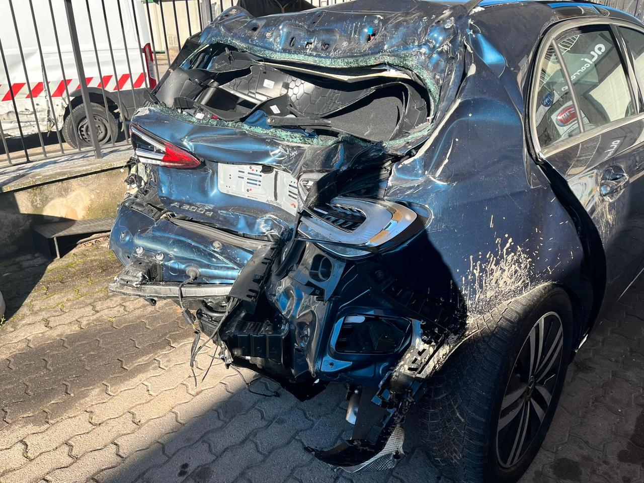 Mercedes-benz A 200 A 200 d Automatic 4Matic Sport INCIDENTATA