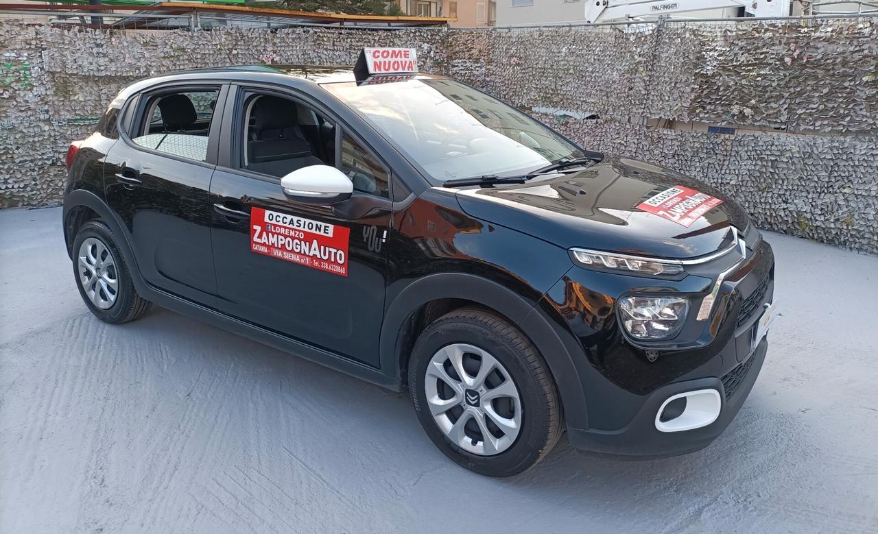 Citroen C3 PureTech 83 S&S 2024 KM24000 ZAMPOGNAUTO CT