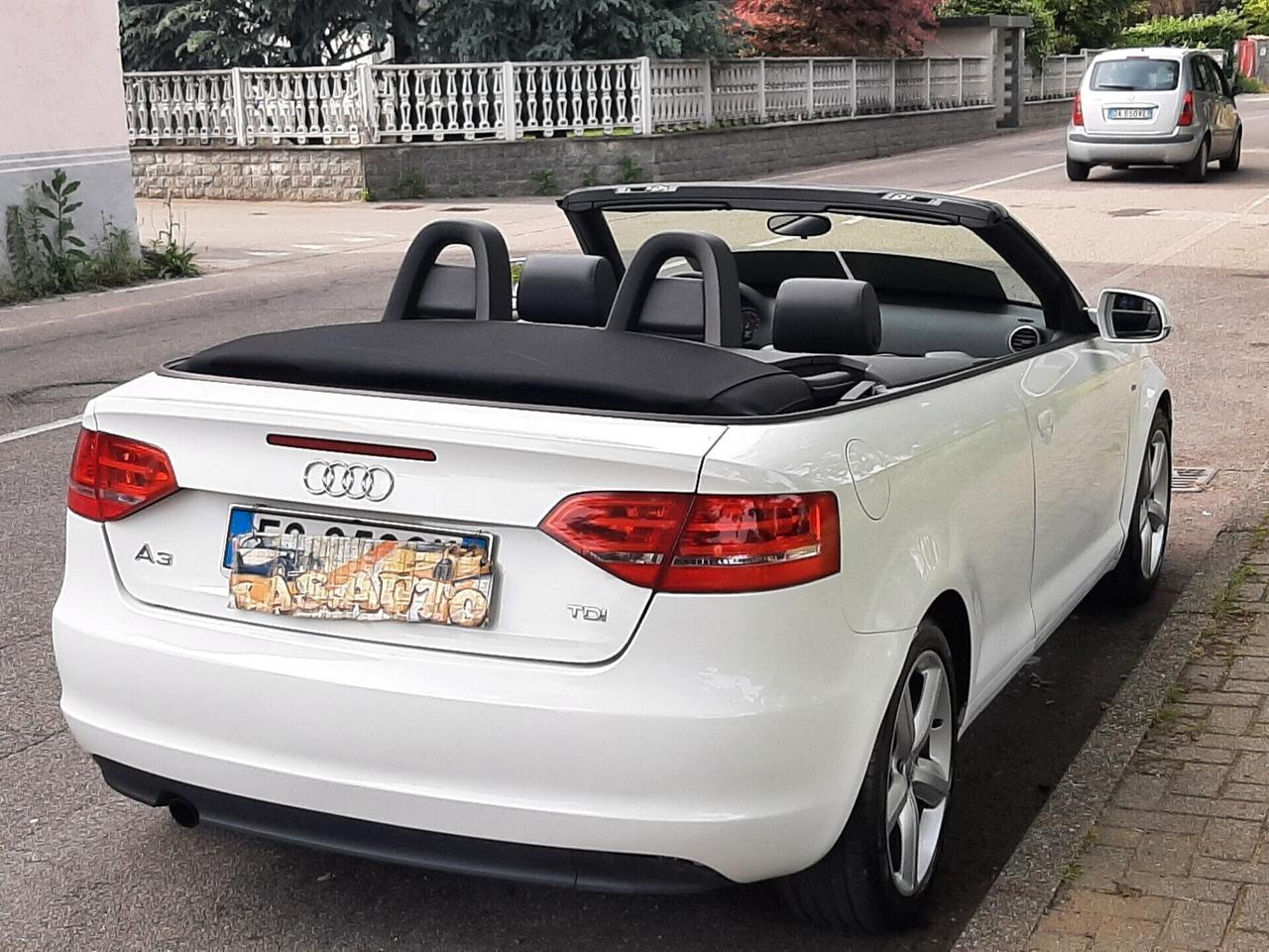 Audi A3 Cabrio 1.6 TDI 105 CV CR Ambition KM 160 MILA