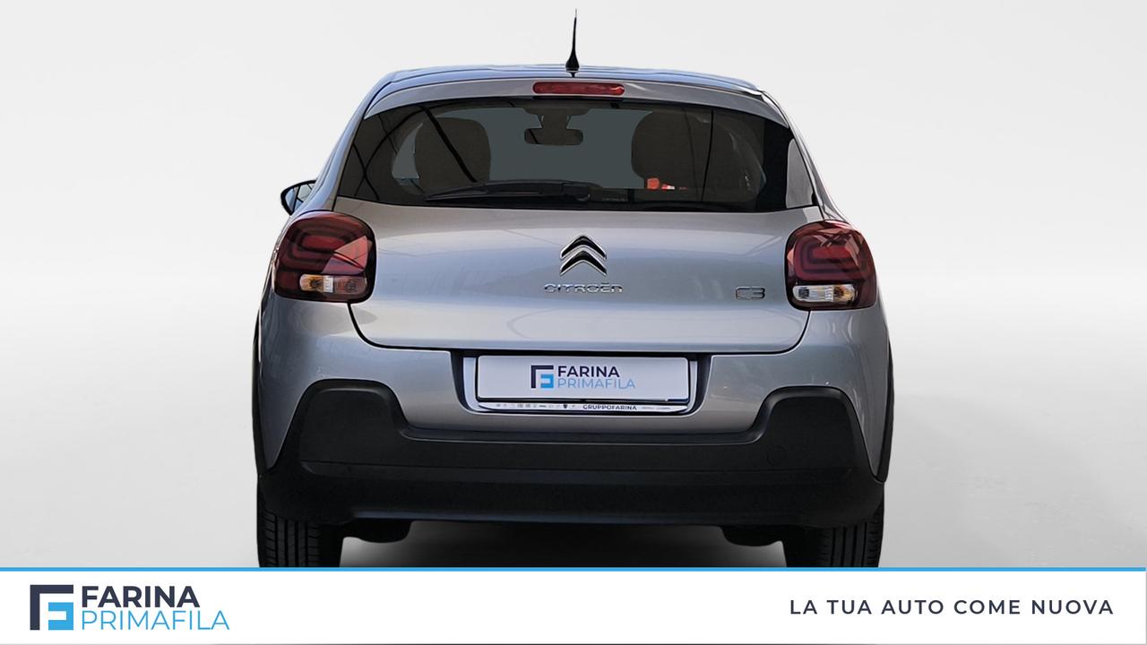 CITROEN C3 III 2017 - C3 1.2 puretech Feel s&s 83cv neopatentati my18