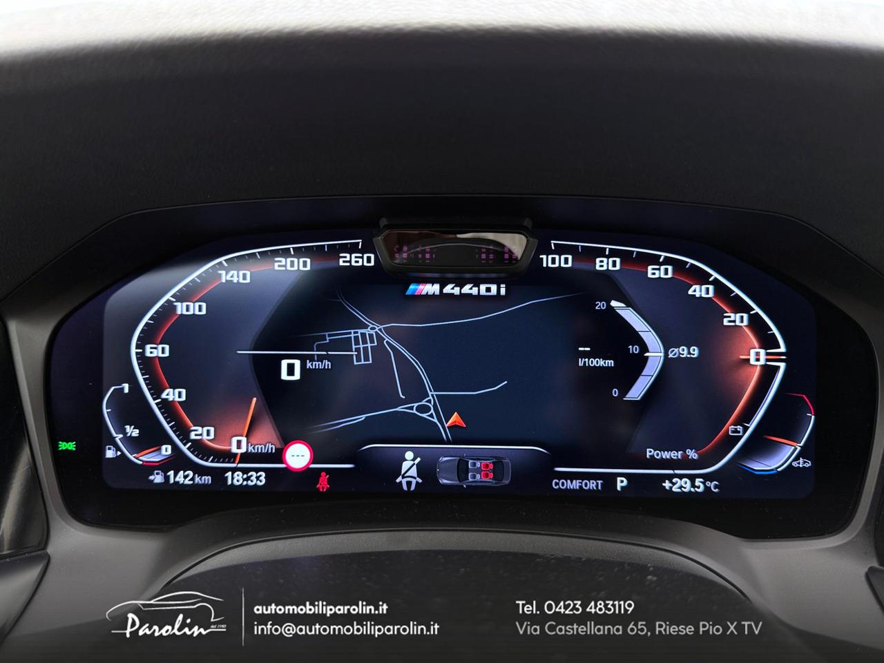 BMW Serie 4 M Coupe M440i Coupé 48V xdrive Assetto adattivo-ACC-Keyless