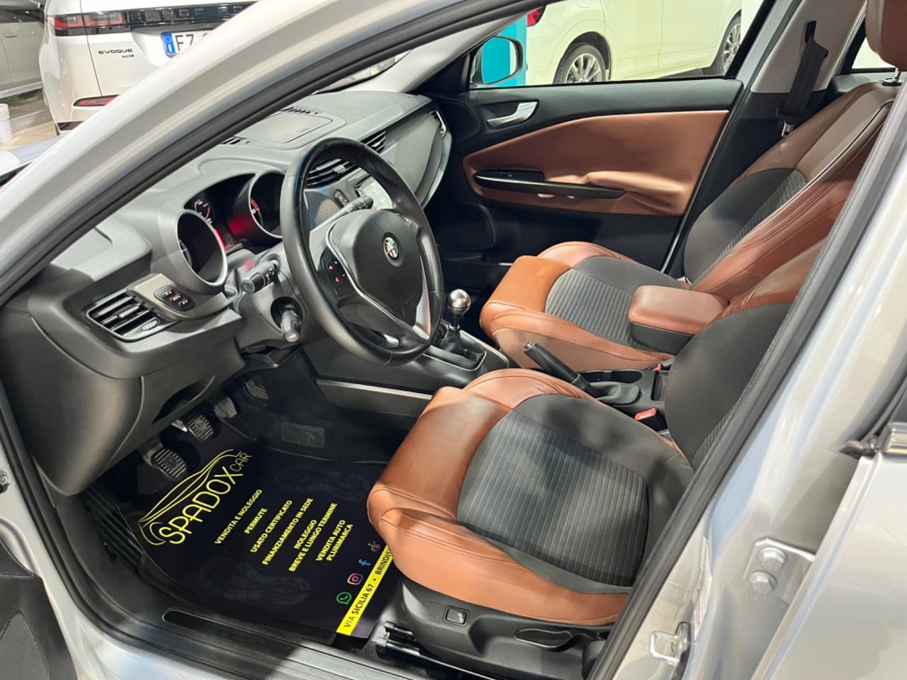 ALFA ROMEO GIULIETTA 1.6 DIESEL EXCLUSIVE *PELLE TABACCO