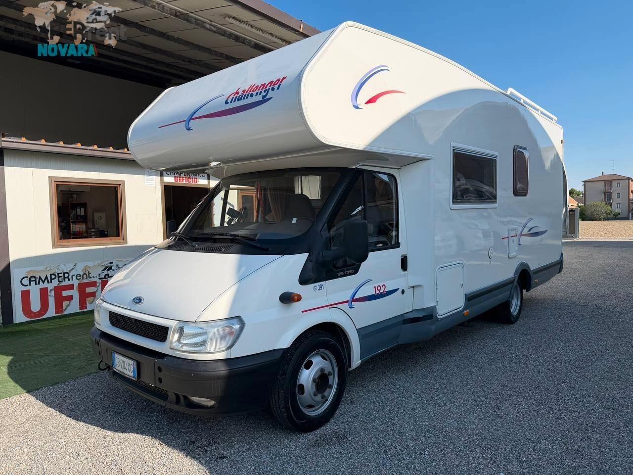 Challenger GENESIS 192 - LETTO MATRIMONIALE IN CODA E GARAGE