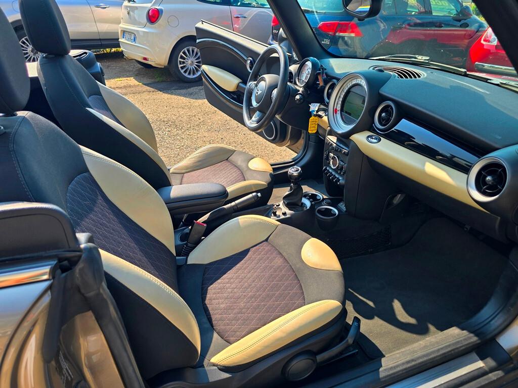 Mini COOPER CABRIO 1.6 SIDEWALK PER NEO PATENTATI