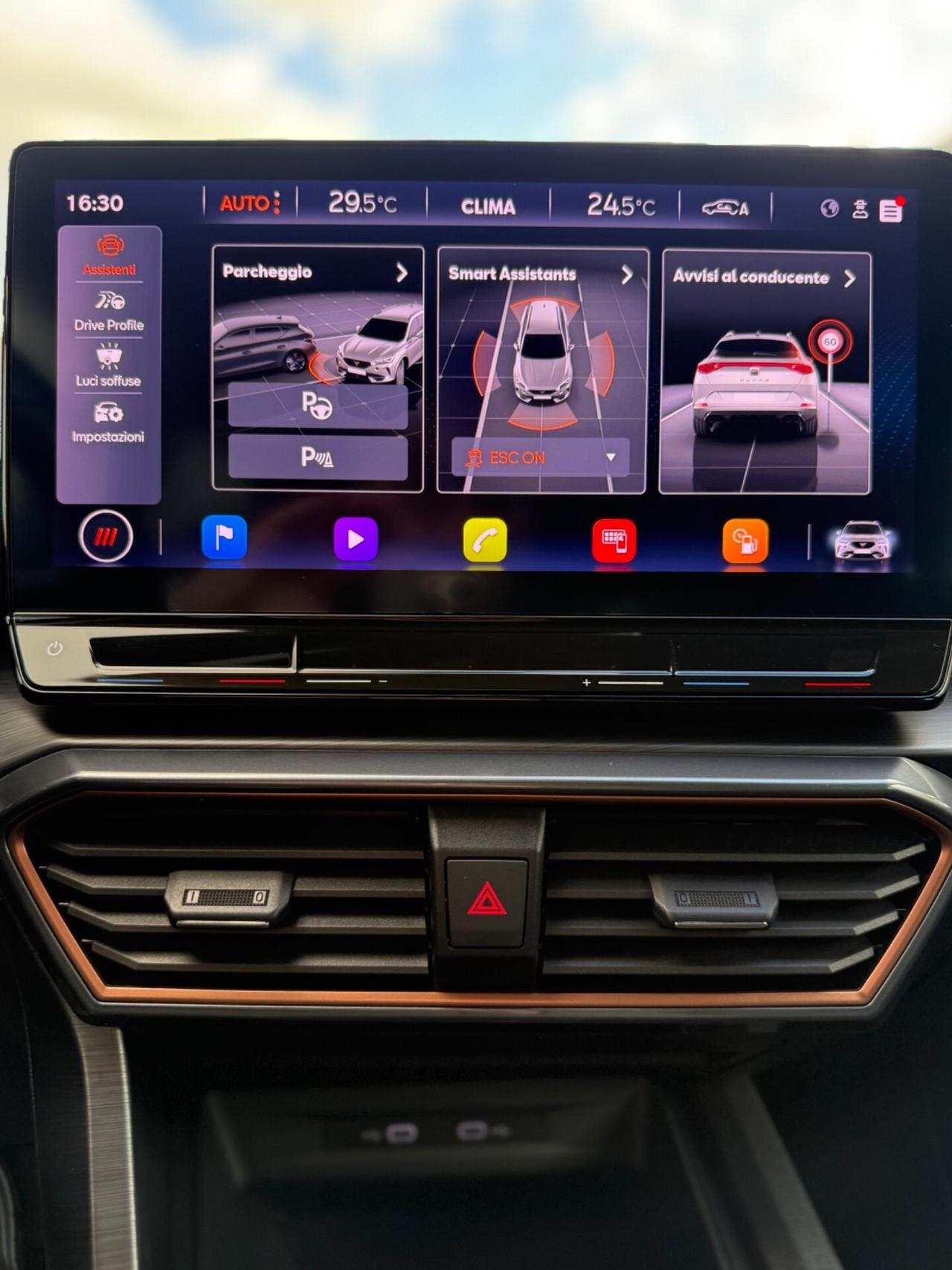 Cupra Formentor 150cv dsg VIRTUAL,TELECAMERA,LUCI SOFFUSE,NAVI,FULL LED,PORTELLONE AUTOMATICO