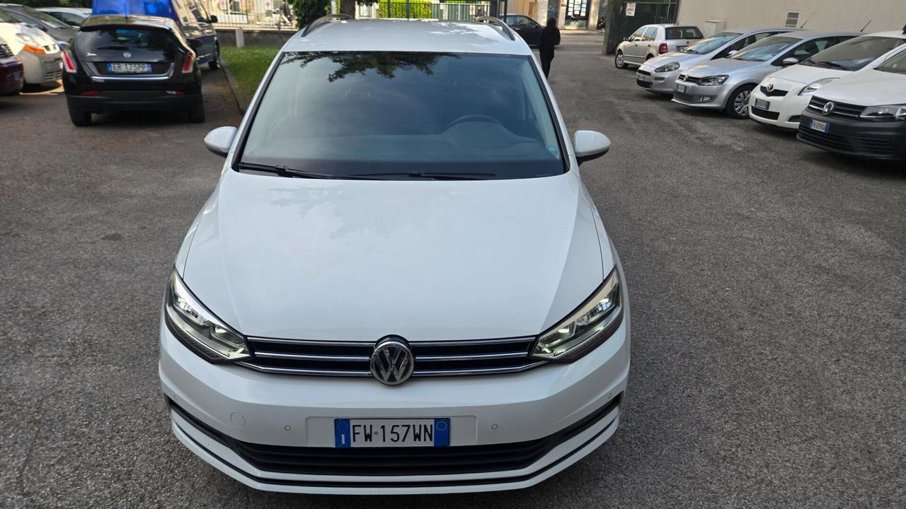 Volkswagen Touran 2.0 TDI 150 CV SCR Executive Blu