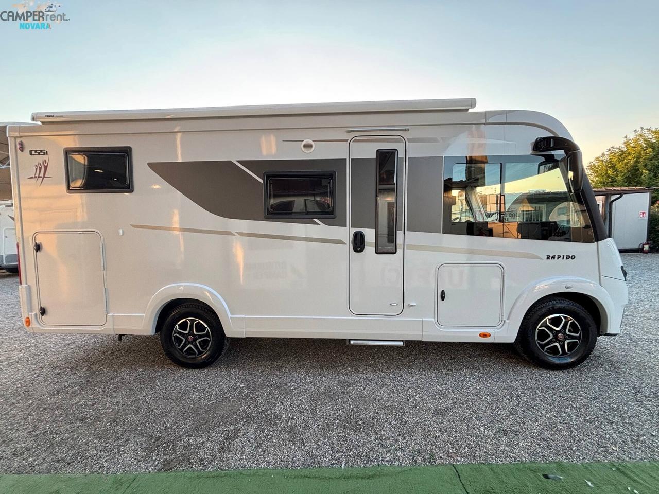 RAPIDO C55i - motorhome con letti gemelli in coda ed ampio garage