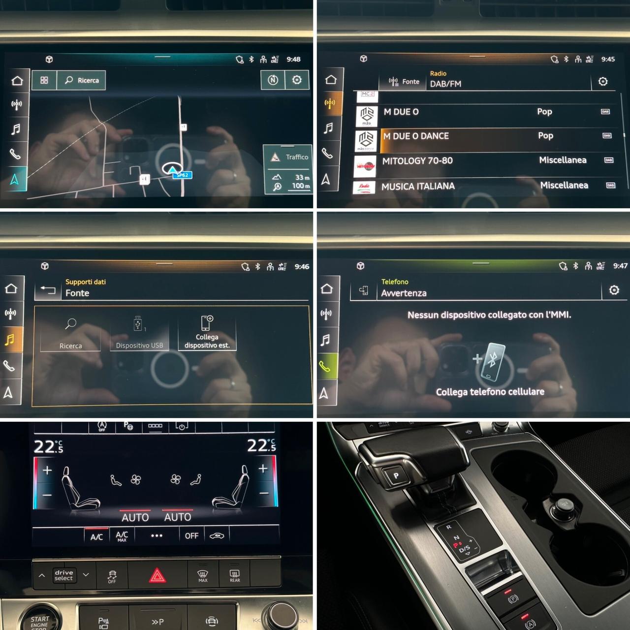 AUDI A6 AVANT 40TDI QUATTRO S-TRONIC S-LINE *360*CARPLAY*LUCI*