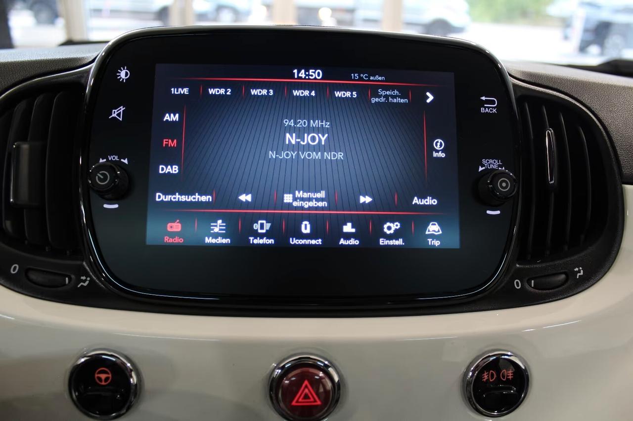 Fiat 500 1.0 Hybrid Dolcevita-PELLE-TETTO PAN-PDC