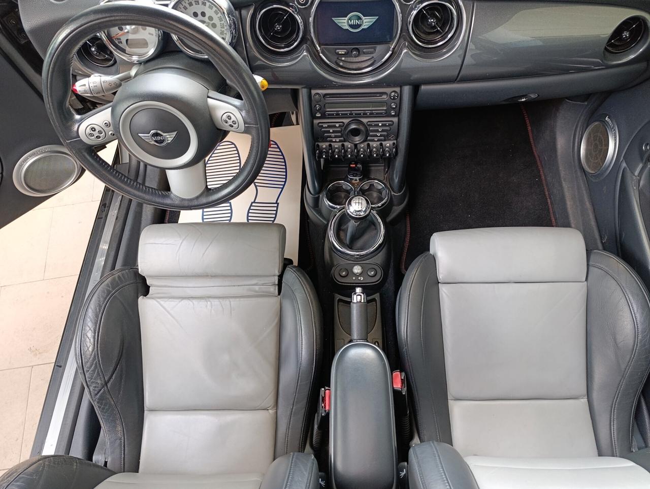 MINI COOPER S 1.6 R 53 JCW TETTO+RECARO PELLE+CERTIFICATO JCW--FULL OPTIONAL
