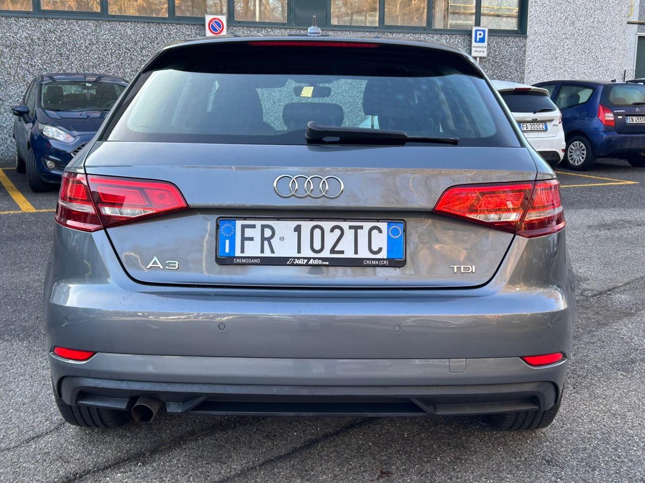Audi A3 SPB 1.6 TDI 116 CV S tronic Sport*AUTOMATICA*CERCHI*