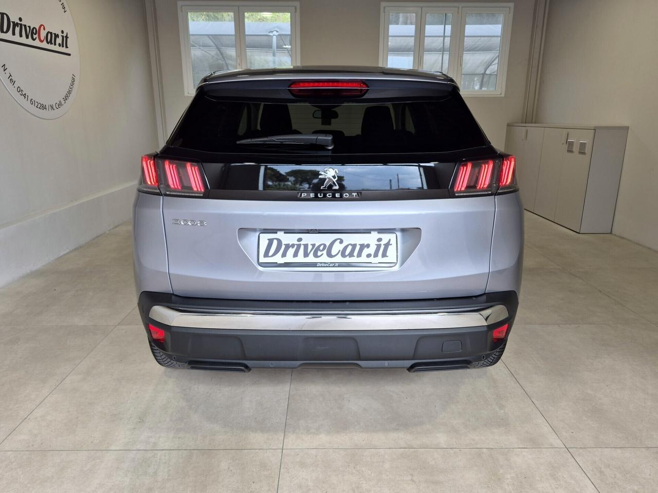Peugeot 3008 1.5 BLUEHDI ALLURE 130CV EAT8 *24 MESI DI GARANZIA* LED RETROCAM. 360° VETRI PRIVACY CRUISE CONTROL DRIVE MODE