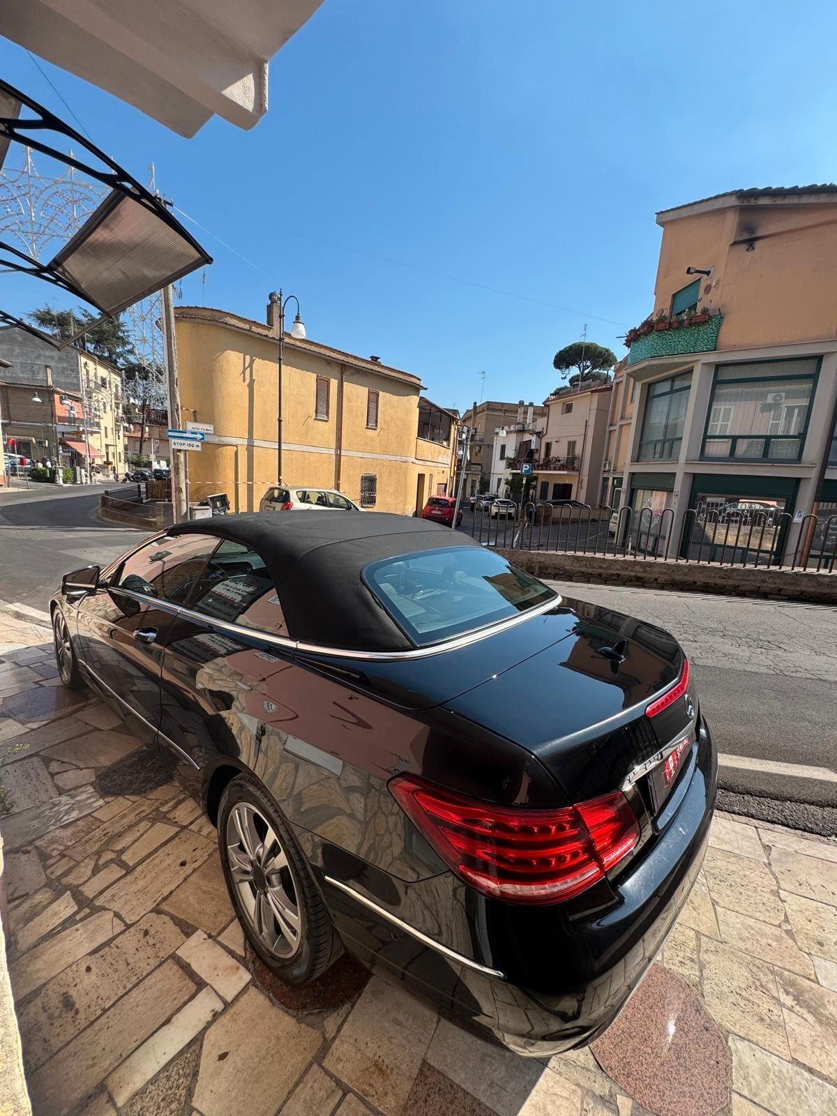 Mercedes-benz E 350 d Cabrio Automatic Premium 252 cv, SERVICE MB, FULL OPT, DA VETRINA, RARA