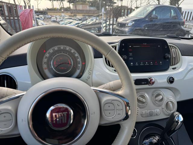 FIAT 500 1.2cc 69cv LOUNGE ANDROID/IOS TETTO PANORAMICO