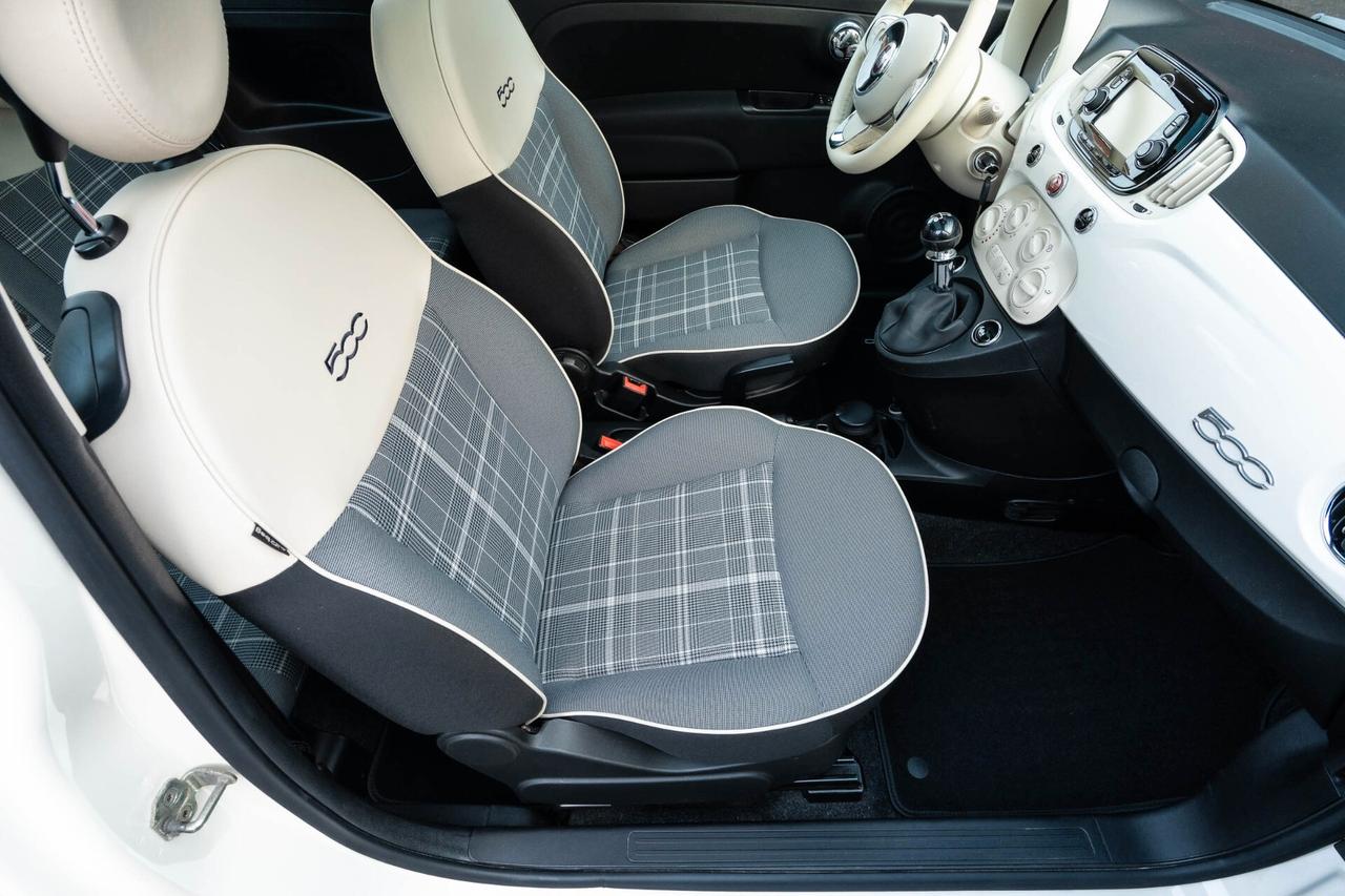 Fiat 500 1.2 LOUNGE | TAGLIANDATA | 95.000 KM | EURO 6