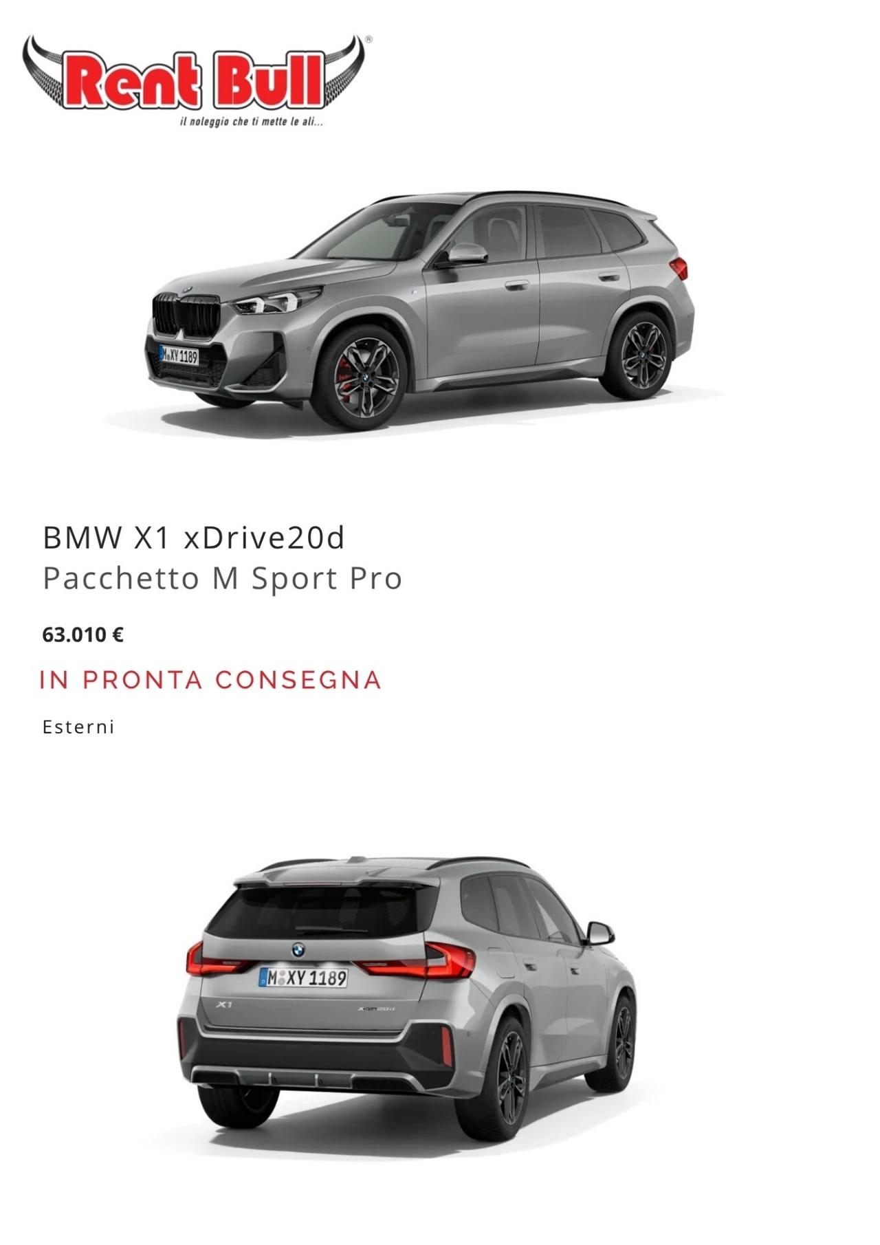 Bmw X1 Pacchetto M Sport Pro