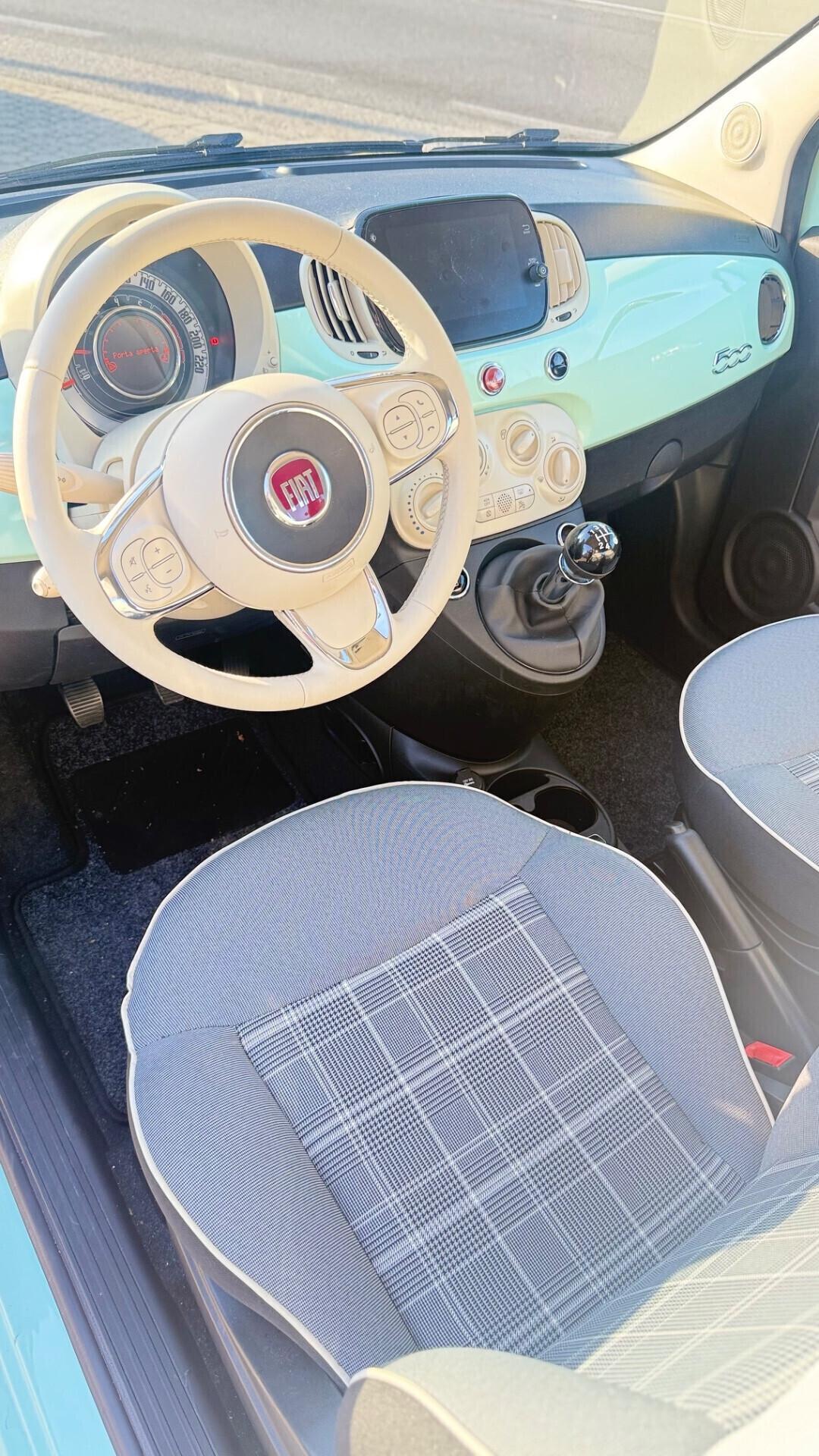 FIAT 500 1.2 BENZINA EURO 6 SOLO 30.000 KM