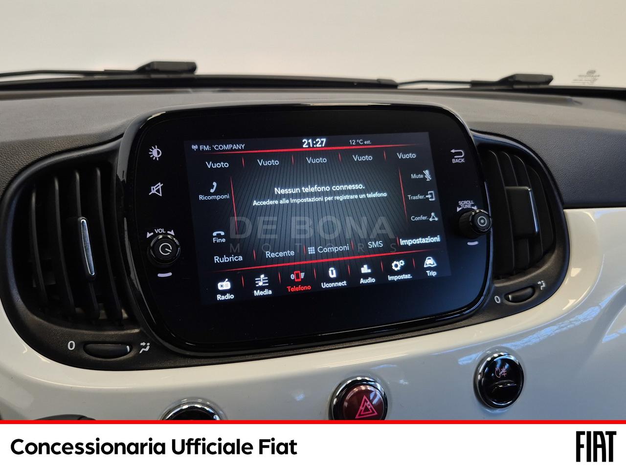 Fiat 500 1.0 hybrid lounge 70cv