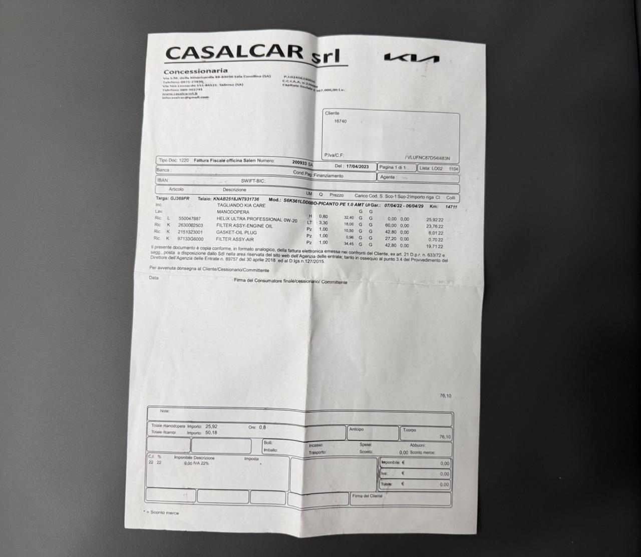 Kia Picanto 1.0cc 12V 5 porte Style Automatica