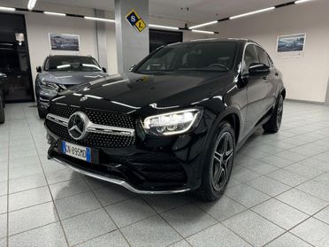 MERCEDES GLC 220 d 4Matic Coupé AMG/ GANCIO TRAINO/ UNICO PROP/ TELECAMERA/ LED