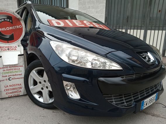 PEUGEOT 308 SW 1.6 DIESEL FULL OPTIONAL ANNO 2010