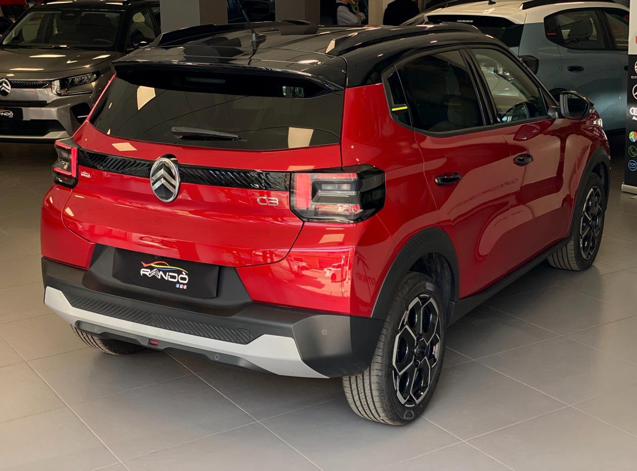 Citroen C3 Turbo 100CV MAX 6R. 17” – PREZZO REALE