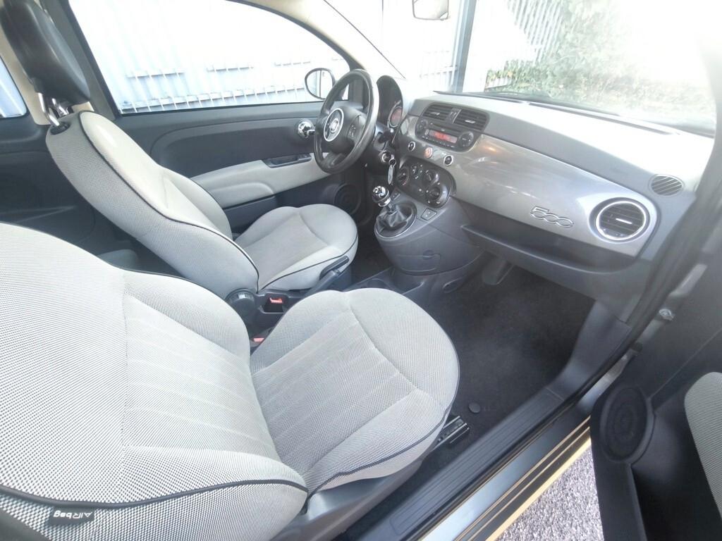 FIAT 500 1,2 BENZINA-LOUNGE -EURO 6- OK NEOPATENTATI