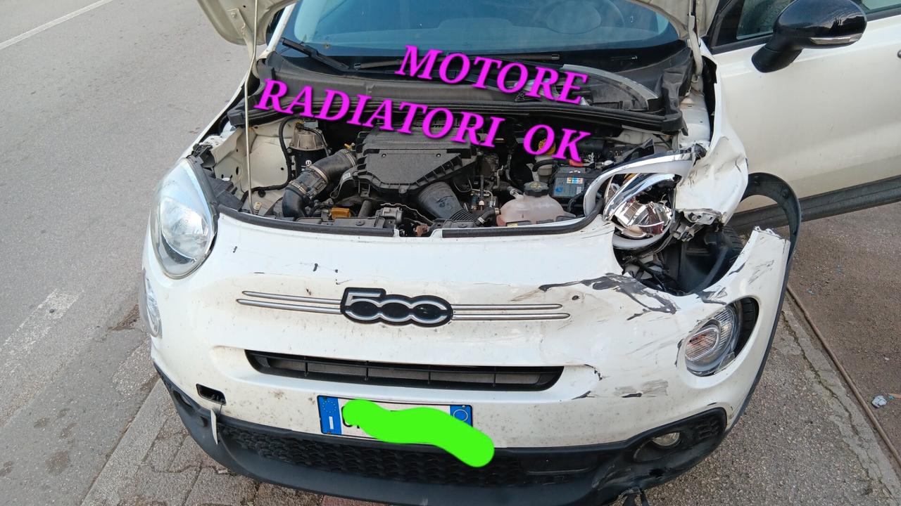 Fiat 500X Sport incidentata sinistrata mondialcars 022