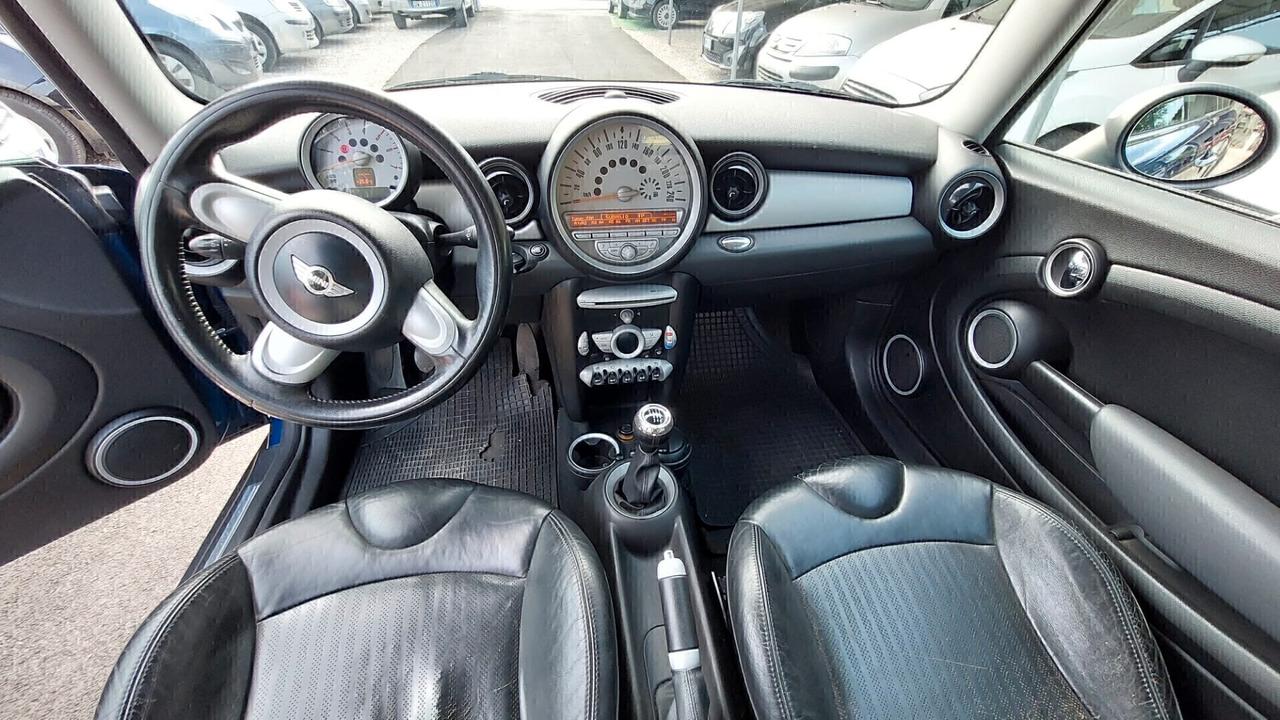 Mini Cooper D 1.6cc ANNO 2007 UNICOPRò