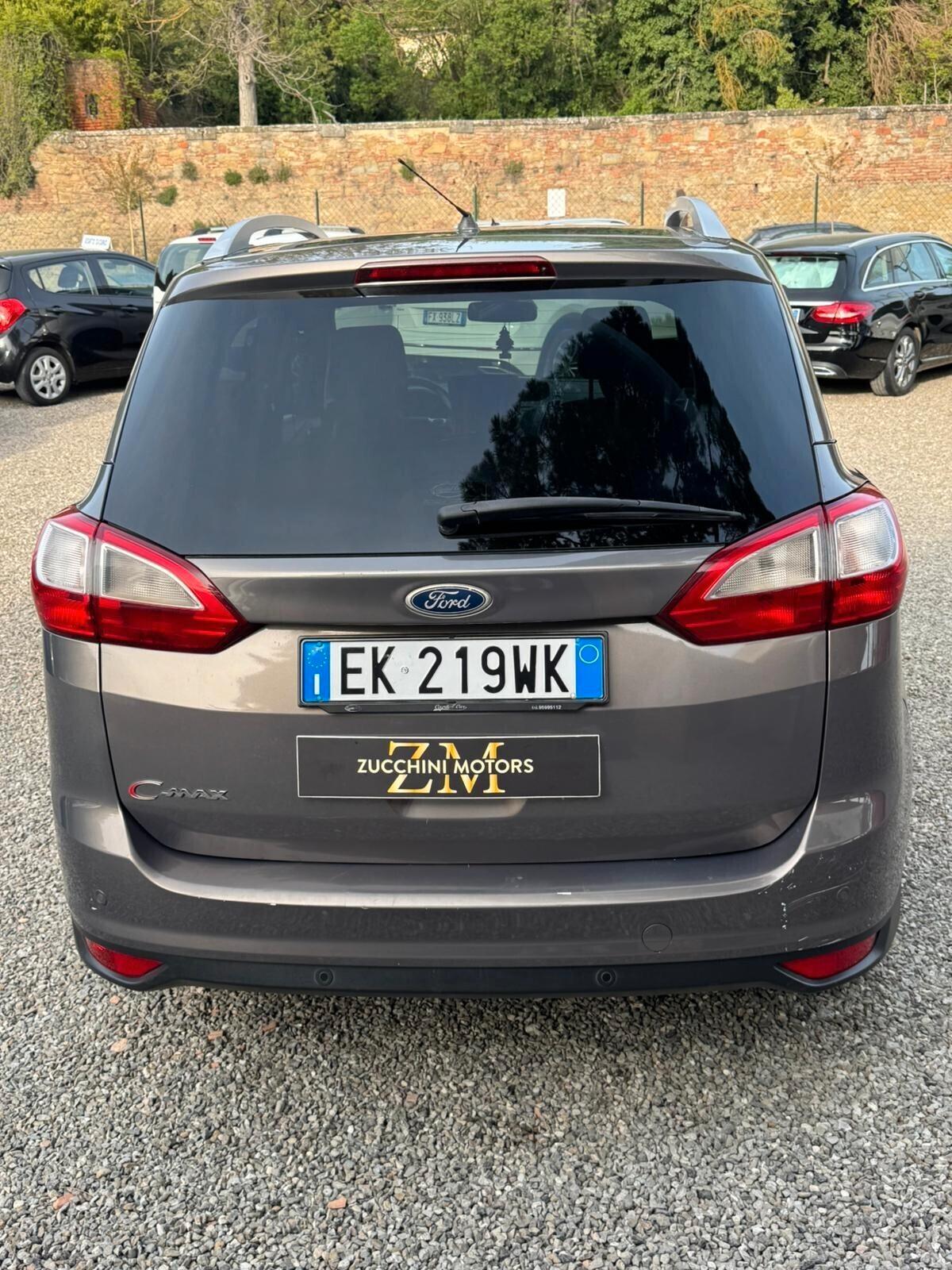 Ford Grand C-Max 7 POSTI !!! 1.6 TDCi 115CV Titanium TUTTI TAGLIANDI CERTIFICATI !!