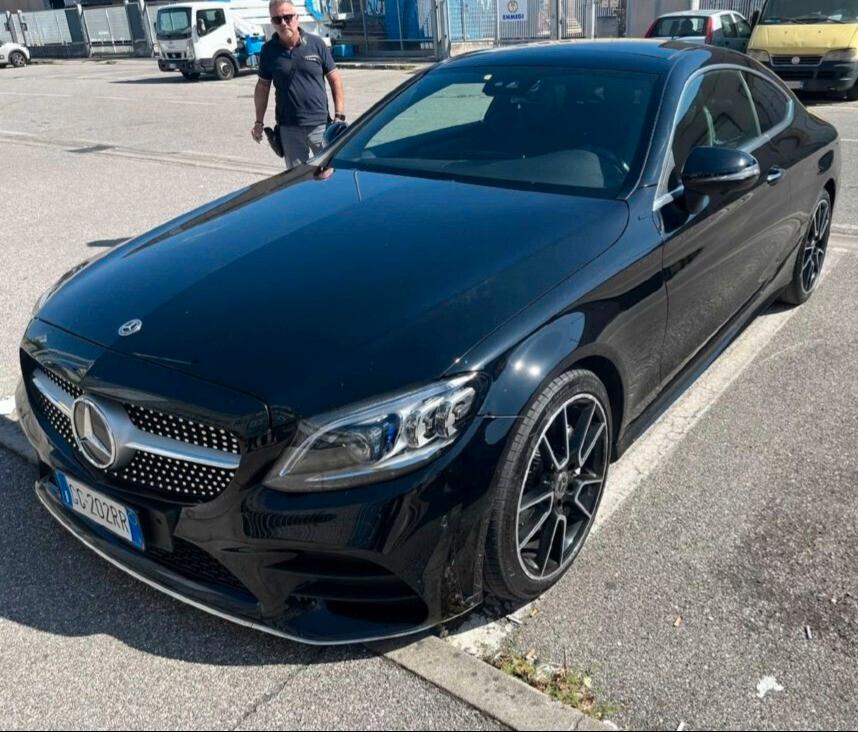 Mercedes-benz C 220 d Auto 4Matic Coupé Premium Plus TETTO NAVY LED 19