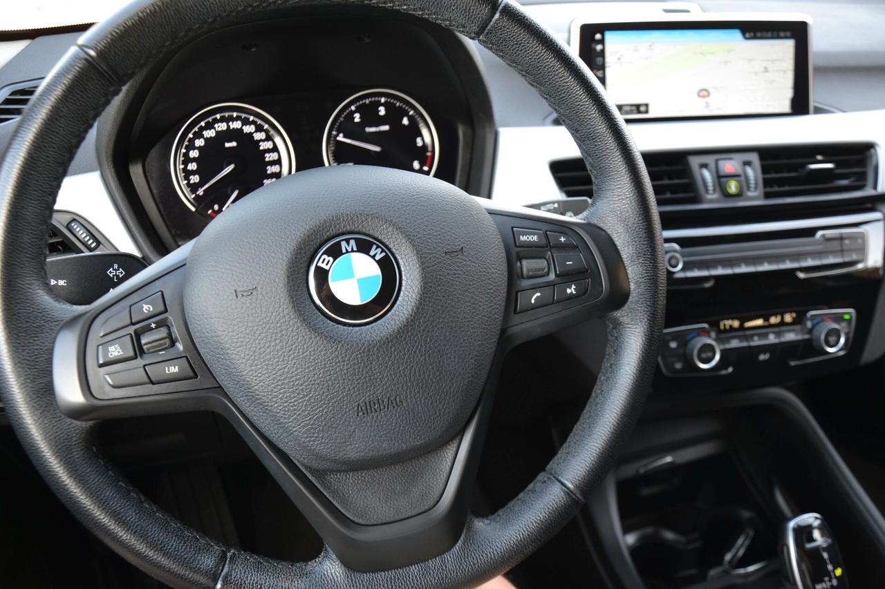 Bmw X1 1.5D 116CV AUTOMATICA PREZZO SENZA VINCOLI UNIPRO' ITALIANA FATTURABILE GARANZIA 12M TAG