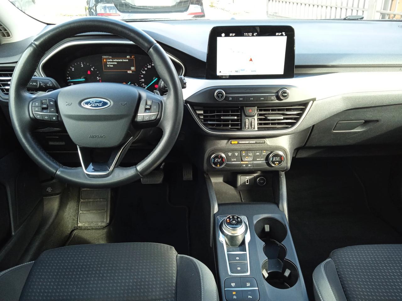 Ford Focus 1.5 EcoBlue sw automatico co-pilot,business