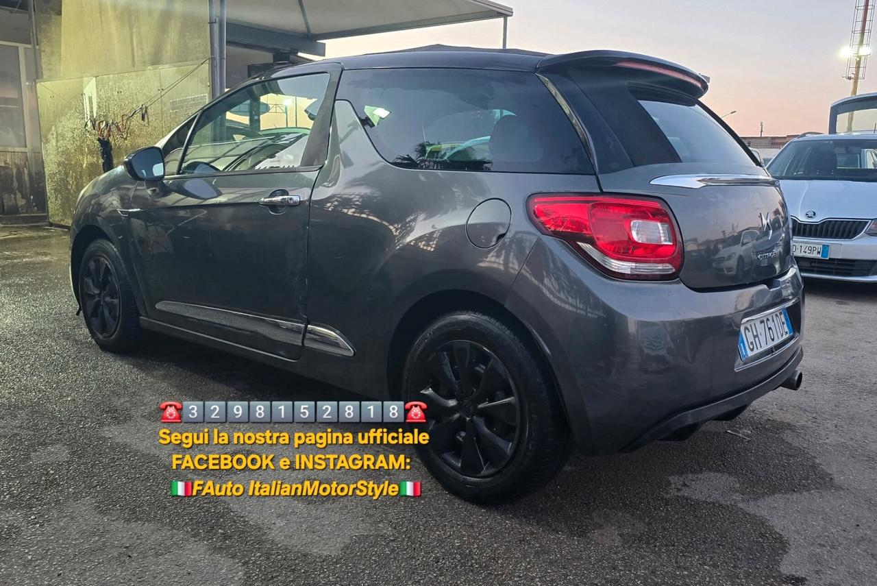 Ds DS3 DS 3 1.2 VTi 82 So Chic Cabrio