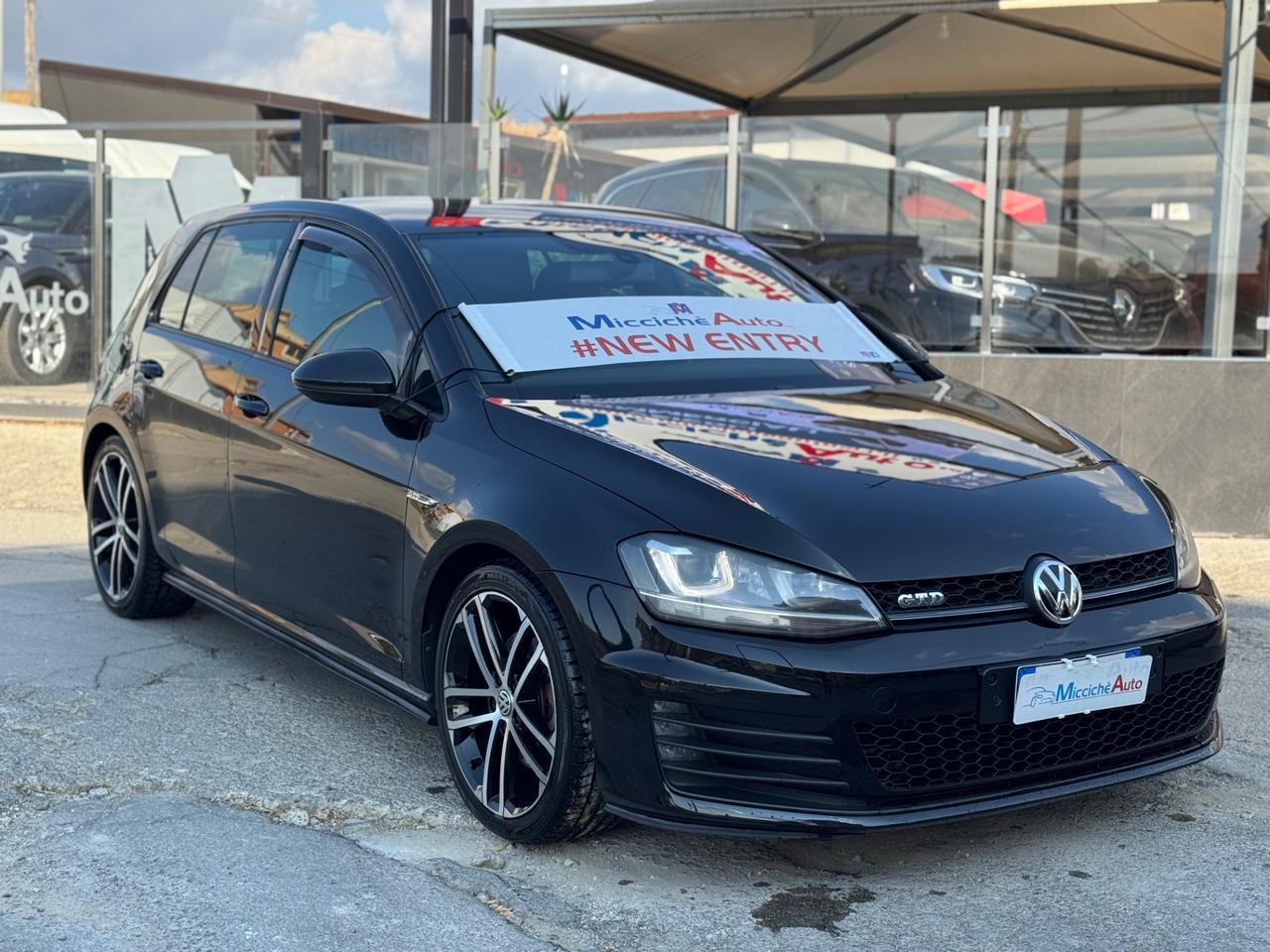 VOLKSWAGEN GOLF 7 GTD 2.0 TDI 184 CV SPORT&SOUND FULL