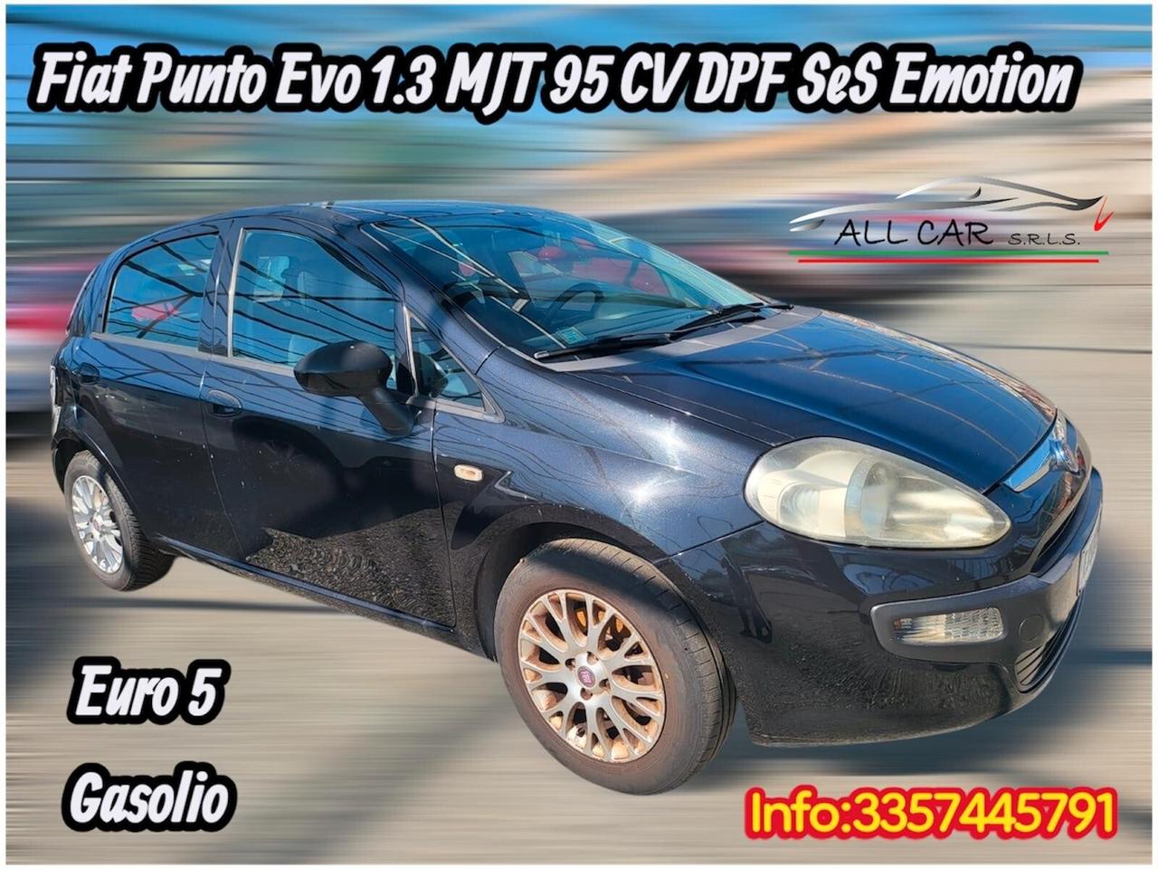 Fiat Punto Evo 1.3 Mjt 95 CV DPF 5 porte S&S Emotion