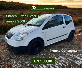 Citroen C2 1.4 HDi 70CV Van Vetrata