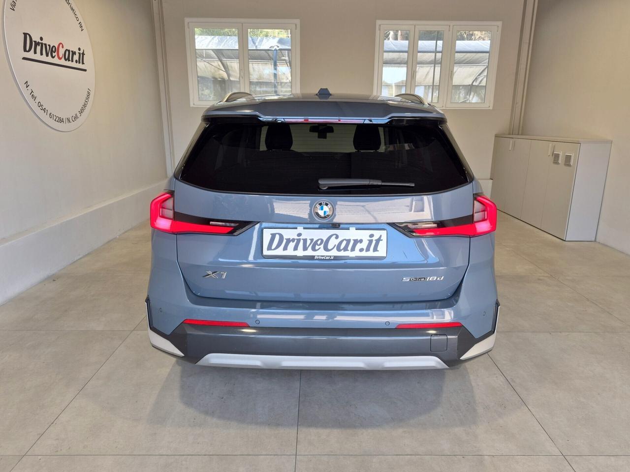 BMW X1 18D XLINE SDRIVE STEPTRONIC GANCIO PELLE APPLE CARPLAY / ANDROID AUTO E NAVI