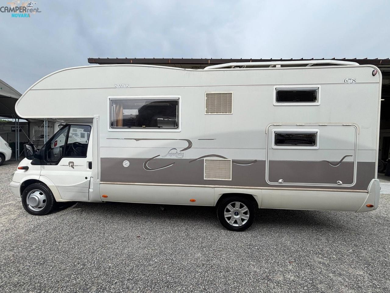 RIMOR SUPERBRIG 678 - mansardato con letti a castello in coda