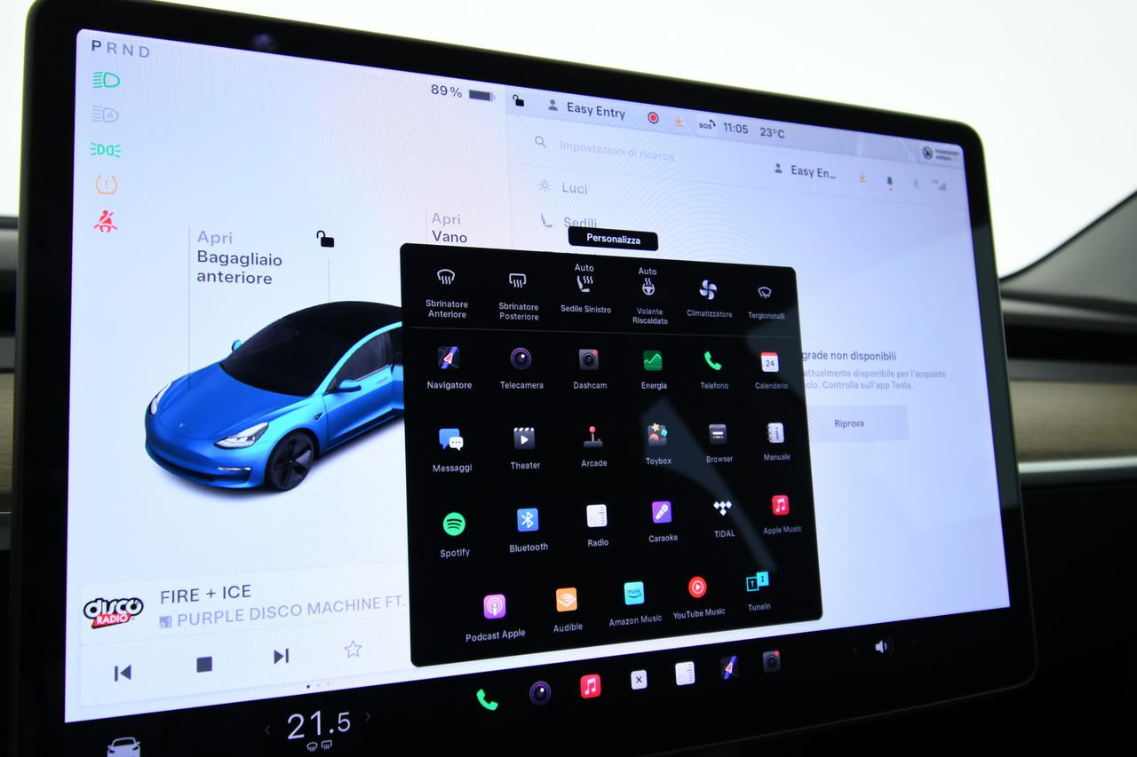 TESLA Model 3 Long Range Dual Motor awd PILOTA AUTOMATICO+CAMERA+PELLE