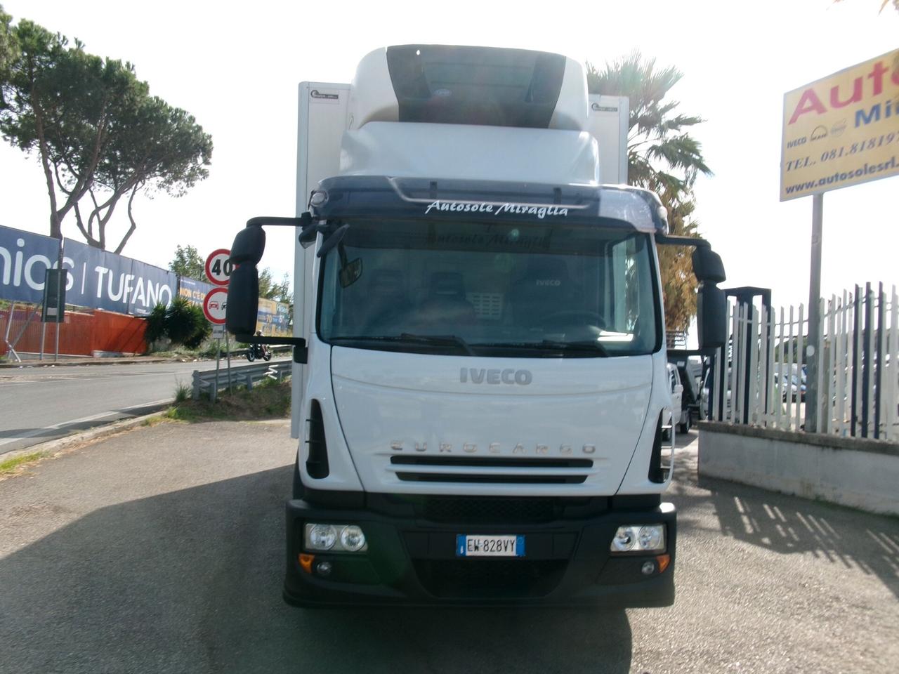 Iveco EUROCARGO 160-25 EURO 6 FRIGO ATP FNAX 06/2029 17 PEDANE