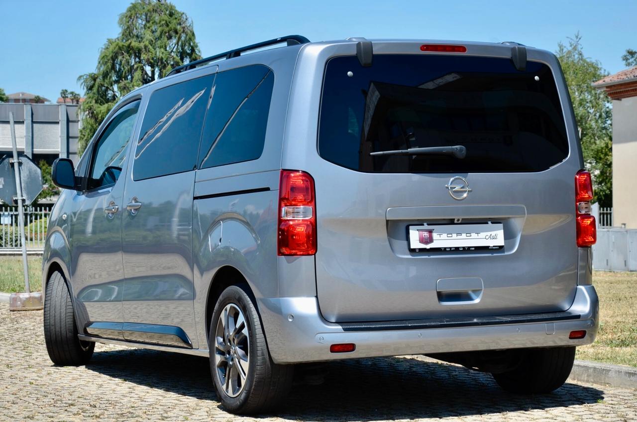 OPEL ZAFIRA LIFE 1.5d ELEGANCE 120cv PASSO MEDIO 8 POSTI, IVA SUL 100% ESCLUSA, UNICOPROPRIETARIO, UFF ITALIANA, EURO 6D, RETROCAMERA, PERMUTE