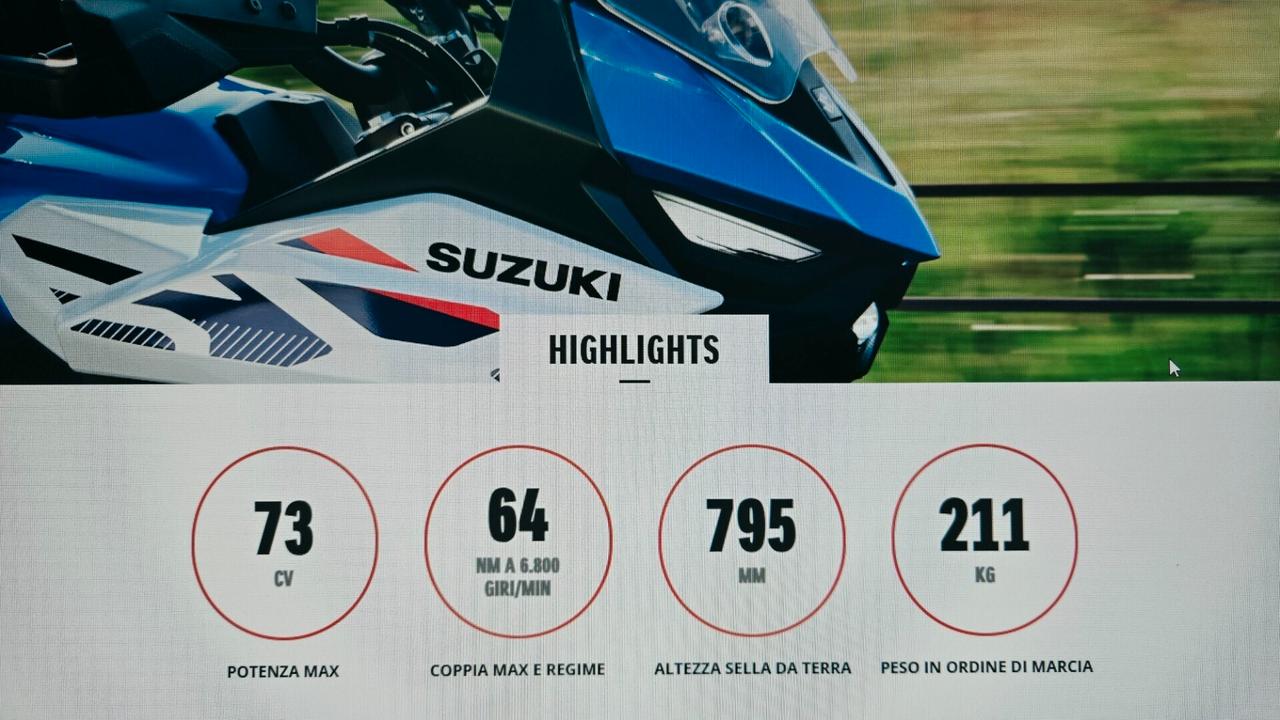 Suzuki SV 650 NUOVO SV-7GX - ABS EURO 5 +
