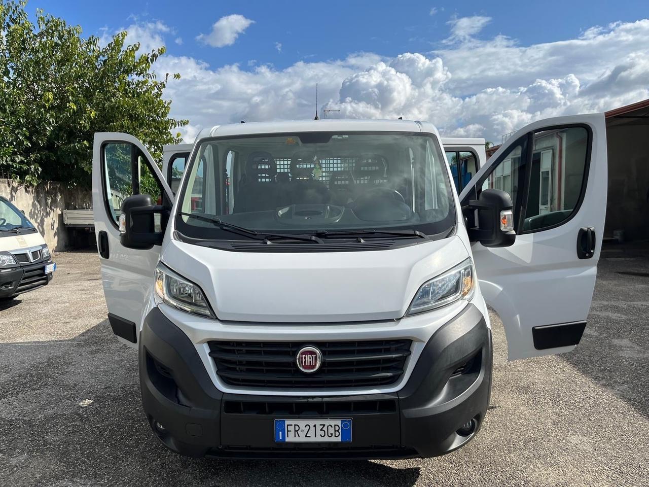 Fiat ducato doppia cabina 2.0 mjt-cassonato -2018