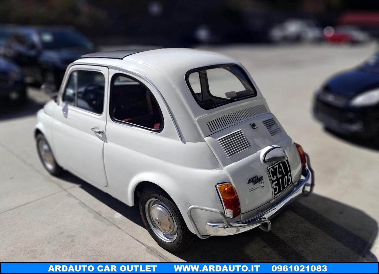 Fiat 500 L d epoca iscritta ASI restaurata