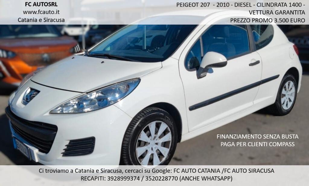 Peugeot 207 1.4 HDi 70CV Van 2018