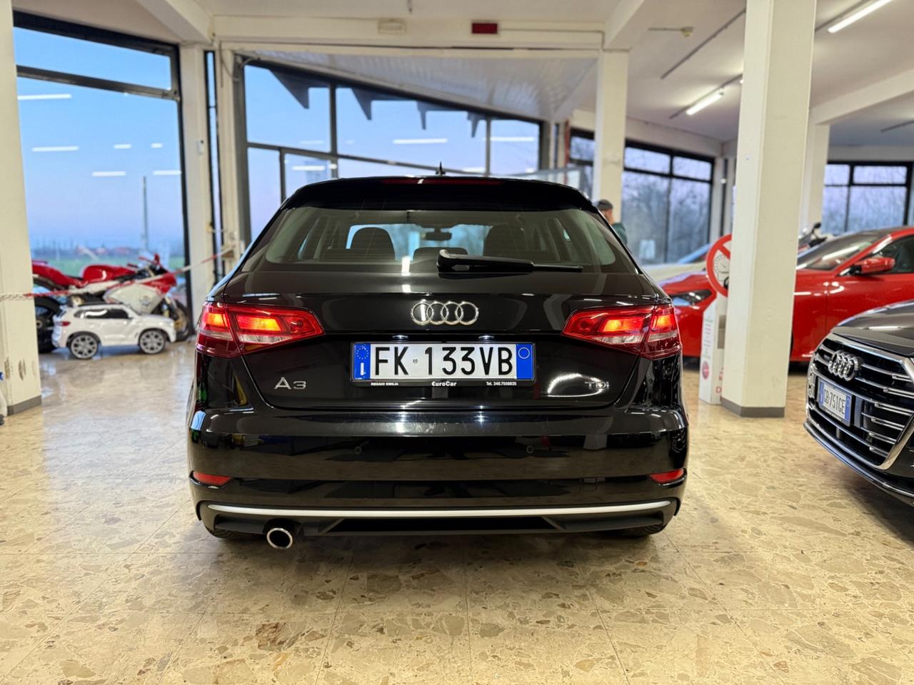 Audi A3 1.6 TDI 116 CV S tronic Sport 09/2017 Euro 6B Neopatentati