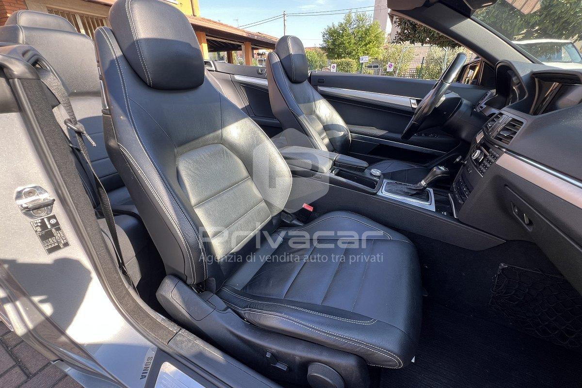 MERCEDES E 220 CDI Cabrio BlueEFFICIENCY Avantgarde