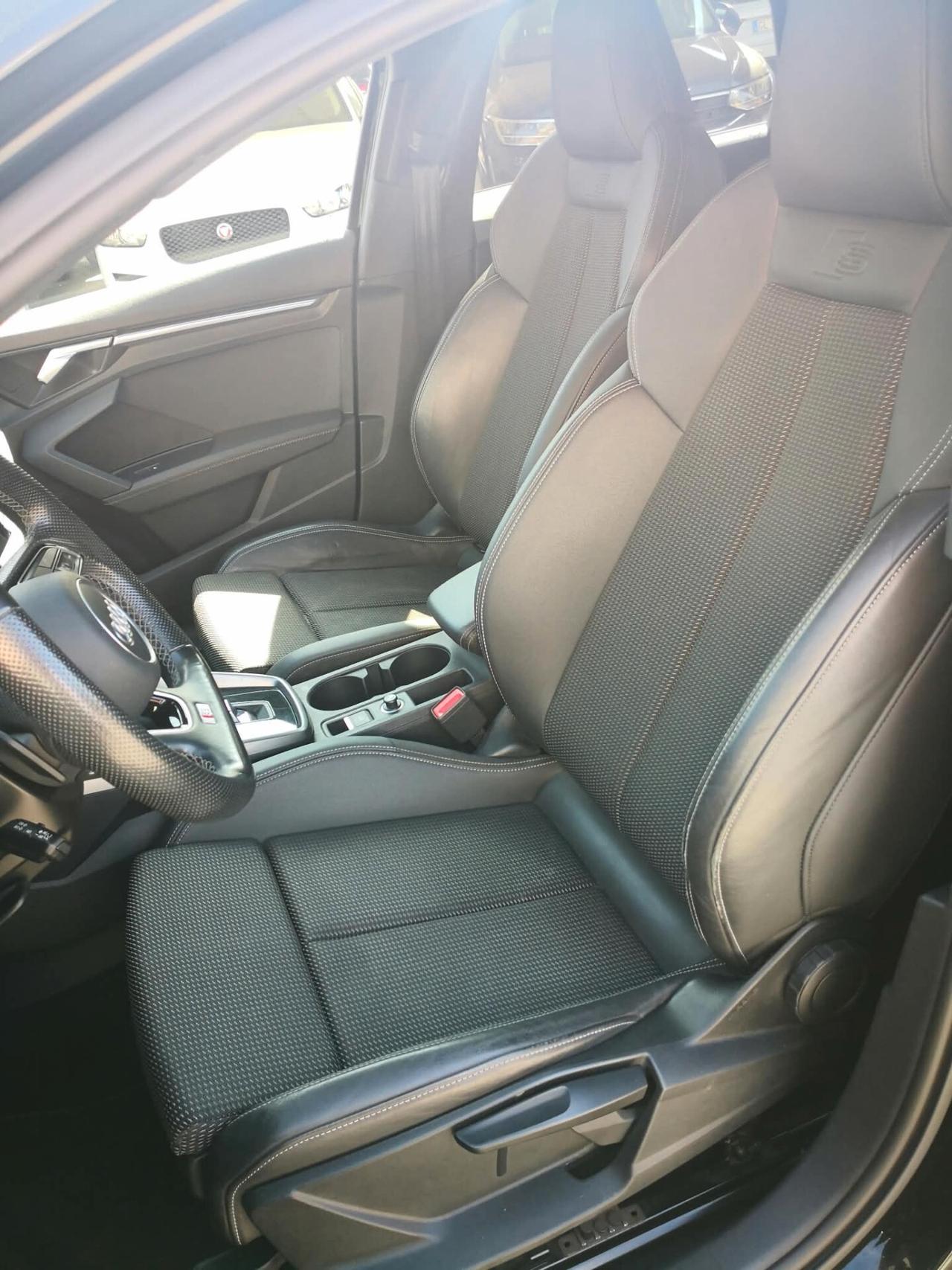 Audi A3 SPB 40 TFSI e S tronic Identity Black LINE ***TAGLIANDI AUDI***